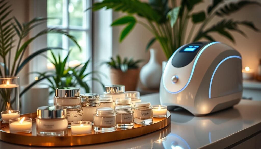 קרמים טופיים וטיפולי לייזר לשיקום העור