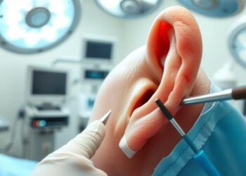 Earlobe repair surgery