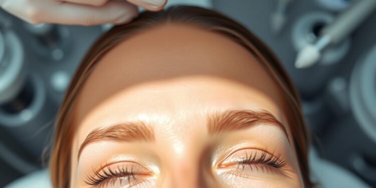Forehead rejuvenation lift