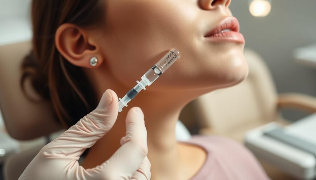 תהליך טיפול ב־Kybella