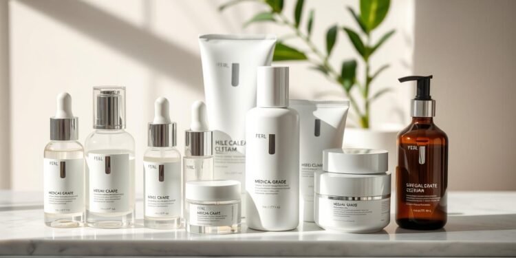 Medical grade skincare products