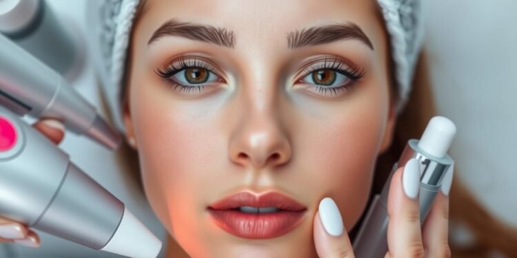 reduce facial veins appearance