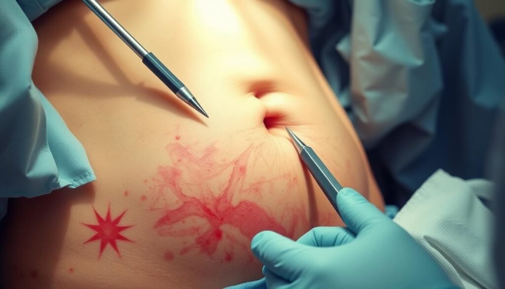 risks of belly button surgery