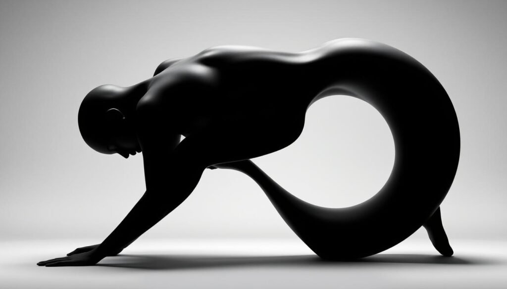 פיסול קווי מתאר גוף