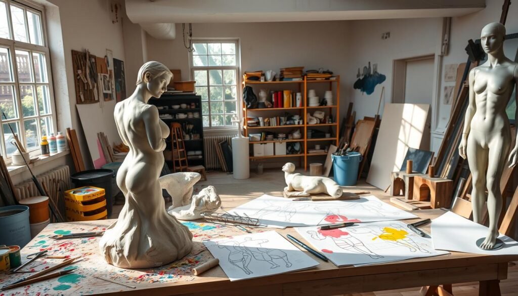 הכנה לפיסול גוף