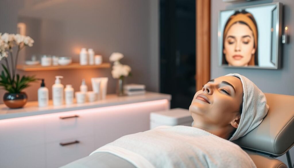 תהליך טיפול בחידוש והעלאת מצח