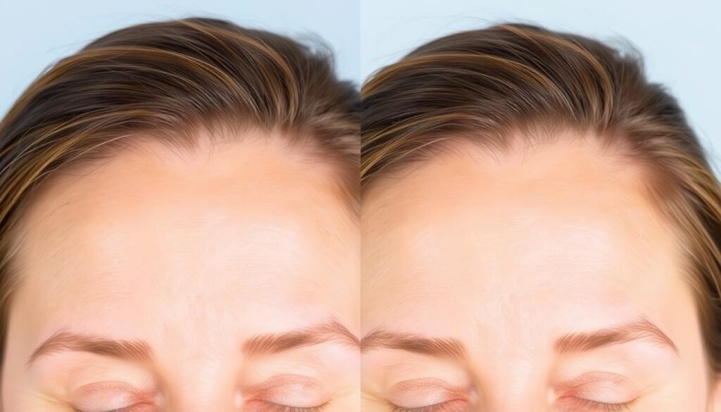 תוצאות הצערת מצח