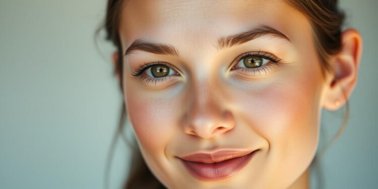 הצערת מצח טבעית