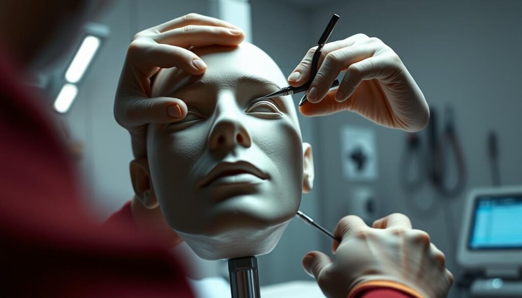 טכניקות פיסול פנים