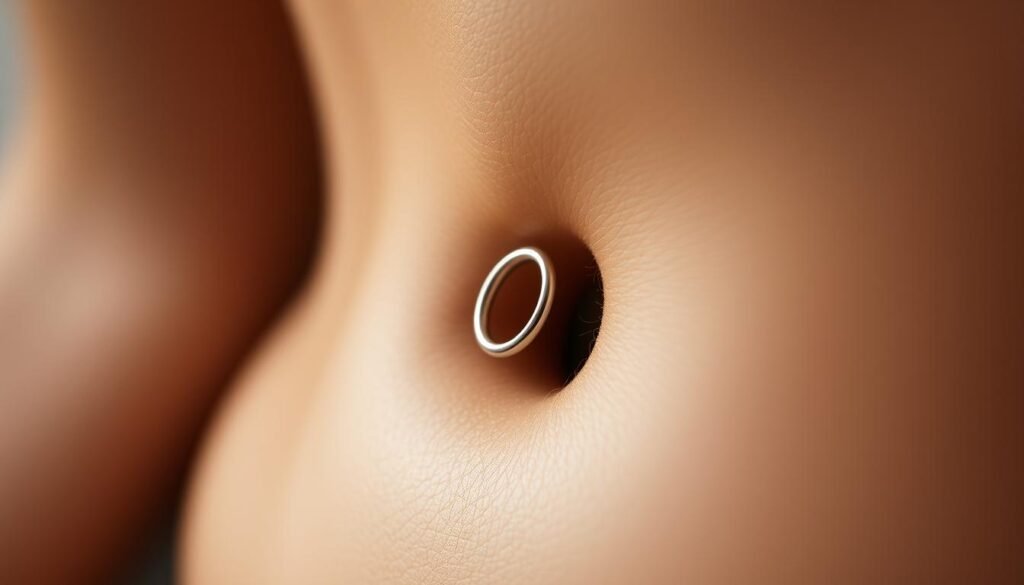 פירסינג בעיצוב טבור